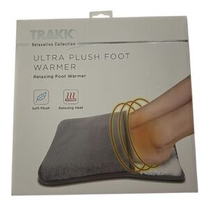 Ultra Plush Gray Foot Warmer